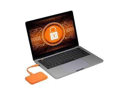 LaCie Rugged SSD 1TB USB 3.1 Gen 2, Type-C Professional NVMe SSD