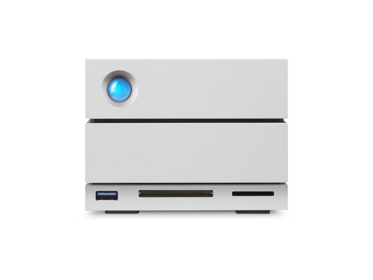 LACIE 8TB Thunderbolt 3 Professional Dual-Disk Hardware RAID Model STGB8000400