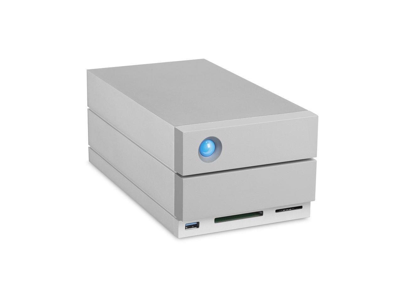 LACIE 8TB Thunderbolt 3 Professional Dual-Disk Hardware RAID Model STGB8000400