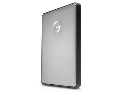 Thermal Grizzly 1TB G-DRIVE mobile USB-C Portable External Hard Drive, USB 3.1 Gen 1, Space Gray (0G10265)