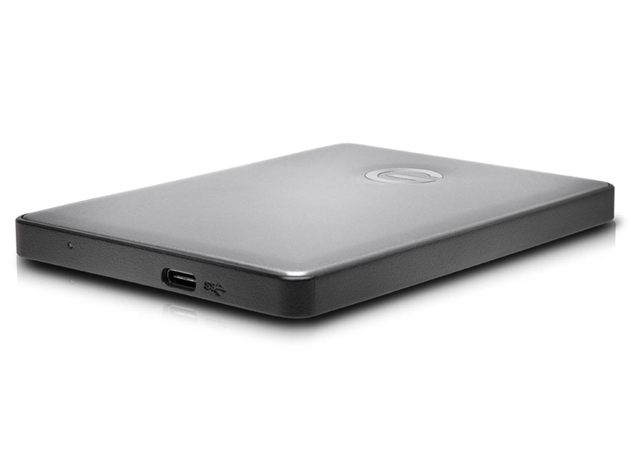 Thermal Grizzly 1TB G-DRIVE mobile USB-C Portable External Hard Drive, USB 3.1 Gen 1, Space Gray (0G10265)