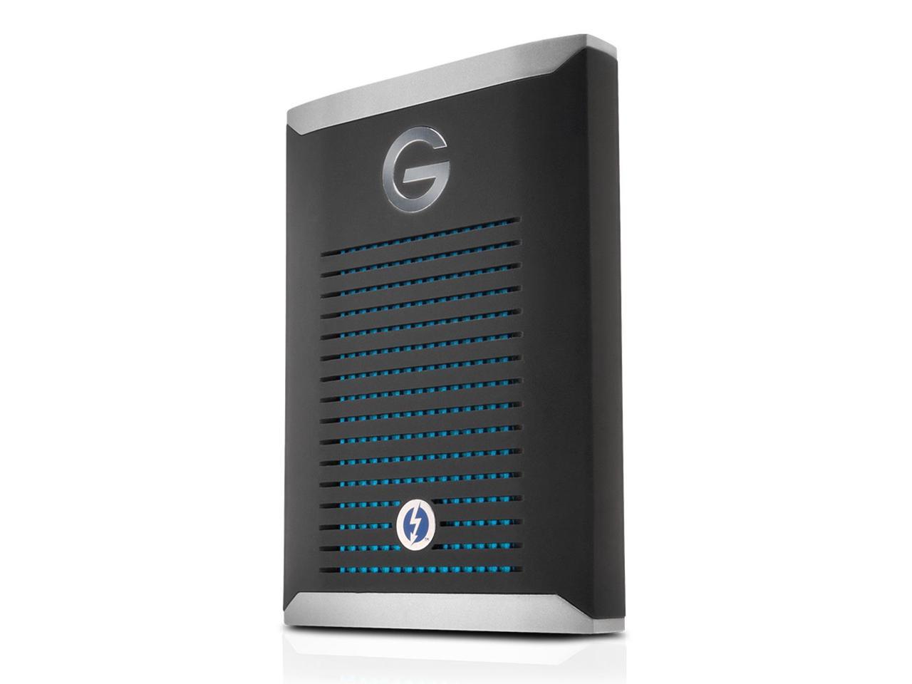 Thermal Grizzly 1TB G-DRIVE Mobile Pro SSD Durable Portable External Storage, Thunderbolt 3 (0G10311)