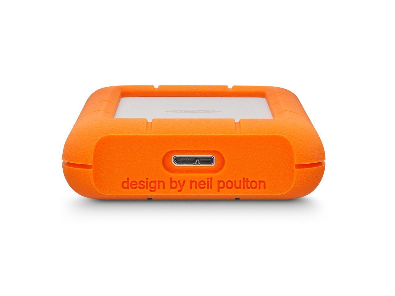 LaCie 5TB Rugged Mini Portable Hard Drive USB 3.0 Model STJJ5000400