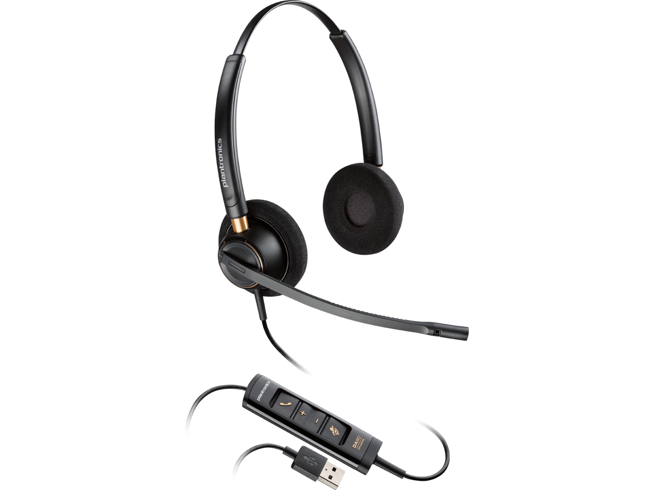 Plantronics Corded Headset With Usb Connection