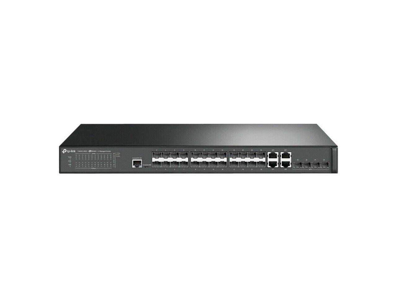 Tp-Link Jetstream 28-Port Gigabit Sfp L2 Managed Switch