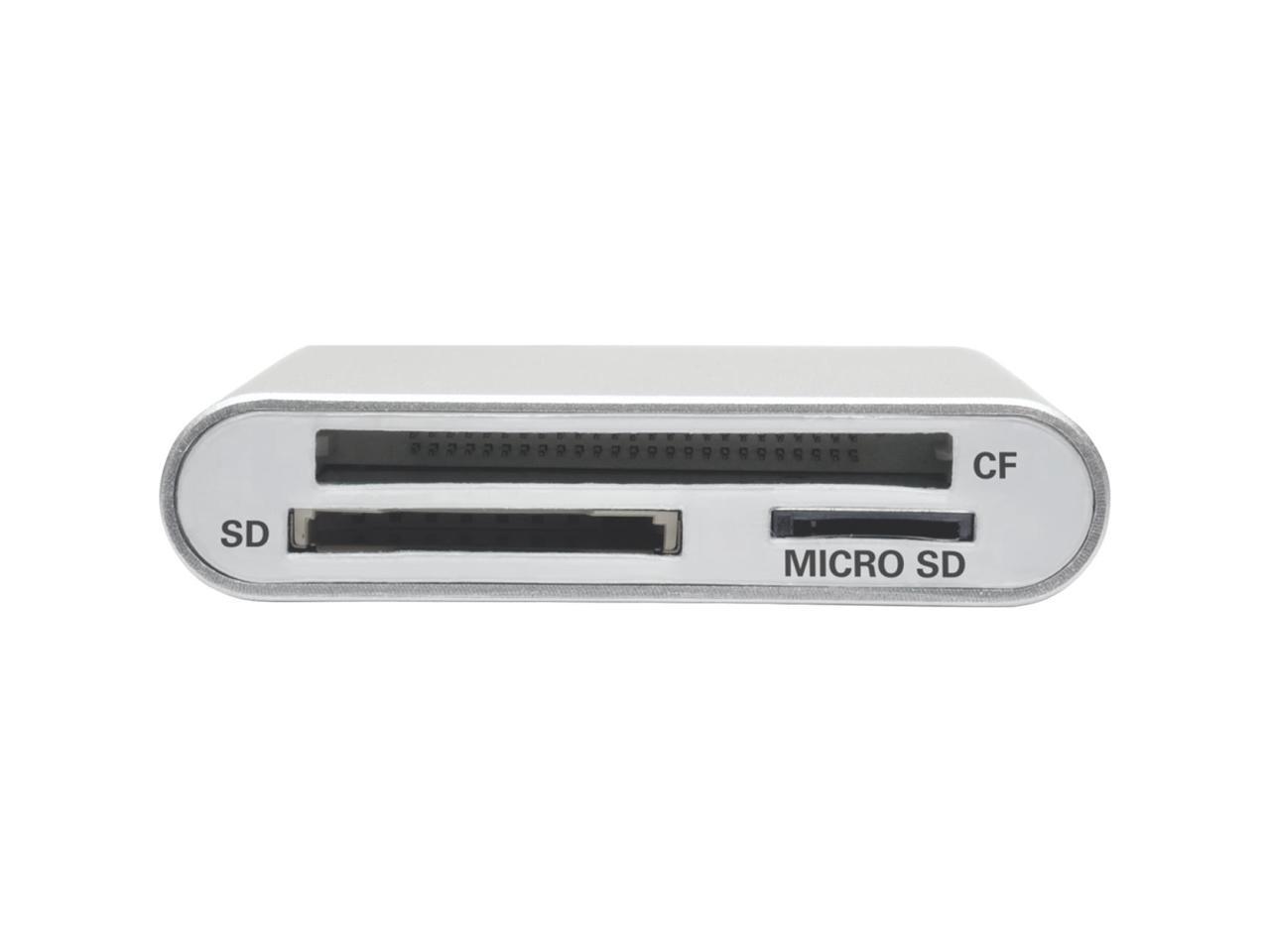 Tripp Lite U452-003 USB 3.1 Gen 1 USB Type-C (USB-C) Multi-Drive Smart-Card Flash-Memory Media Reader/Writer (U452-003)