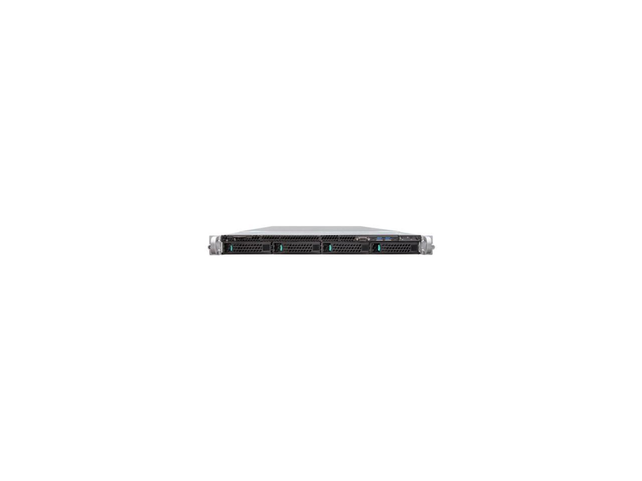 Intel Server System R1304WT2GSR Barebone System - 1U Rack-mountable - Intel C612 Chipset - Socket R3 (LGA2011-3) - 2 x Processor Support