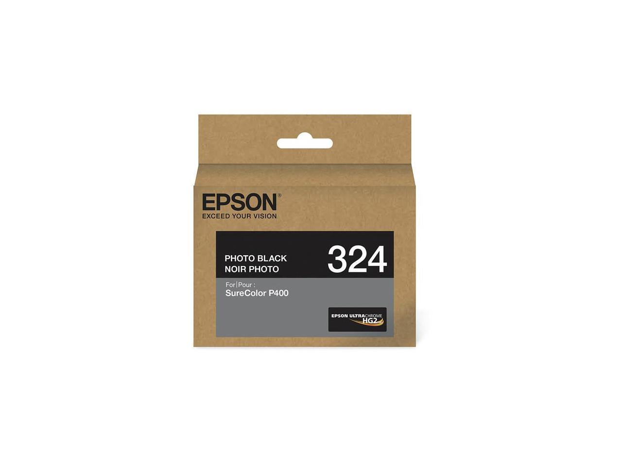Epson UltraChrome 324 Original Ink Cartridge Photo Black T324120