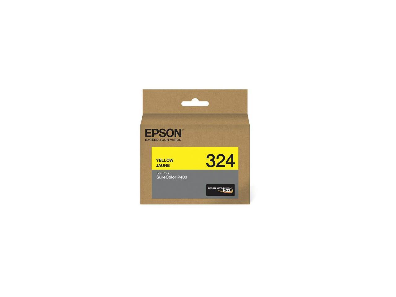 EPSON PRINT T324420 ULTRACHROME HG2 YELLOW INK CARTRIDGE, STANDARD CAPACITY