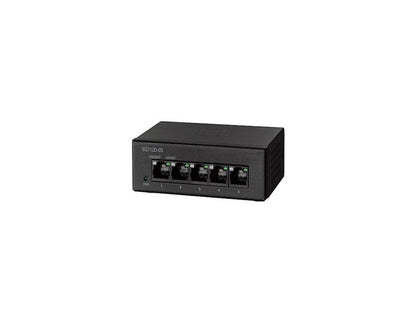 Cisco SG110D-05 Desktop Switch with 5 Gigabit Ethernet (GbE) Ports, Limited Lifetime Protection (SG110D-05-NA)