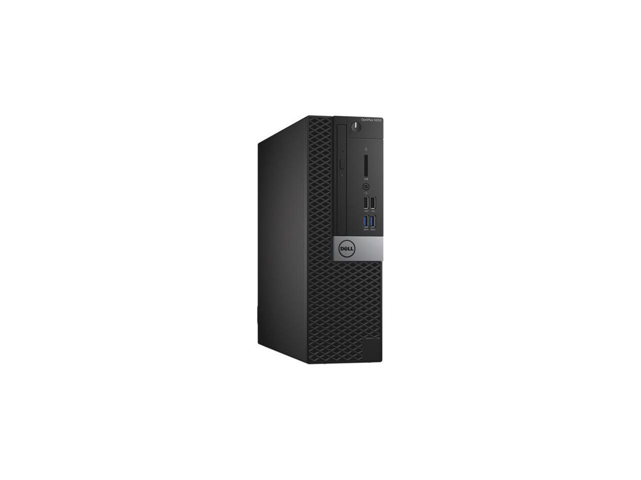DELL Desktop Computer OptiPlex 5050 (9PR6V) Intel Core i7 7th Gen 7700 (3.60 GHz) 8 GB DDR4 500 GB HDD Intel HD Graphics 630 Windows 10 Pro 64-Bit