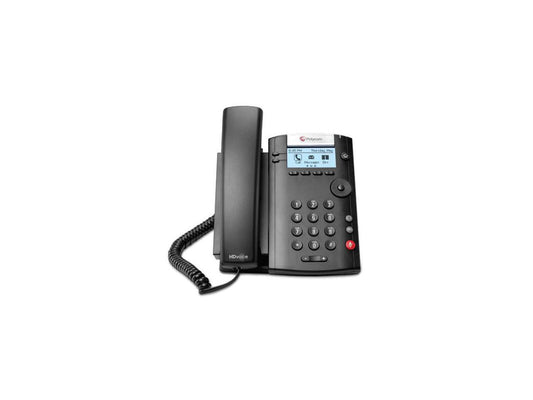 Polycom VVX 201 (2200-40450-025) 2-line Desktop Phone PoE