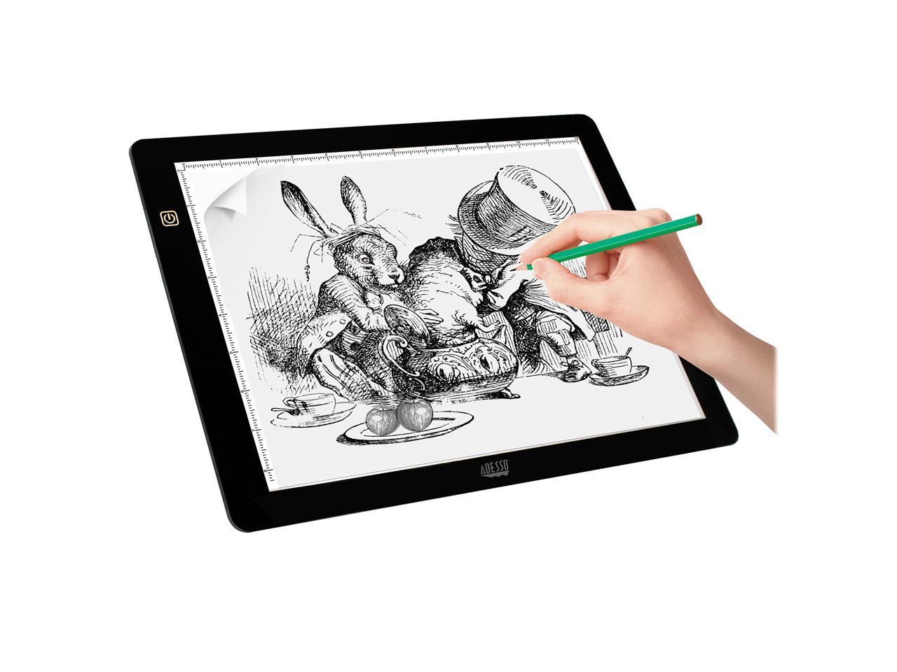 Adesso Cyberpad P1- 12" X 9" Led Light Tracing Pad