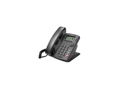 Polycom 2200-40250-025 VVX 101 Business Media Corded VoIP Phone W/ Two 10/100 Ethernet Ports