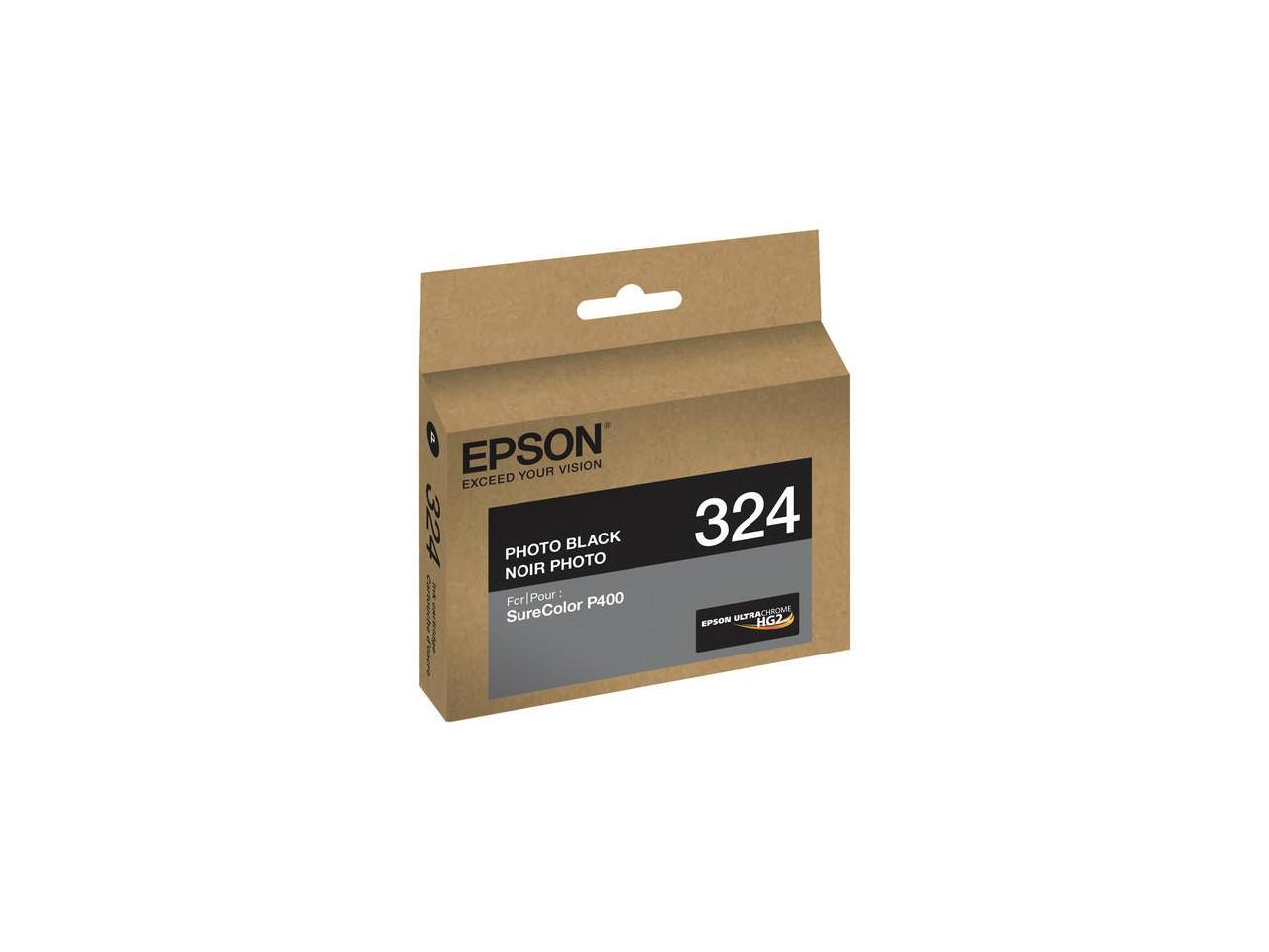 Epson UltraChrome 324 Original Ink Cartridge Photo Black T324120