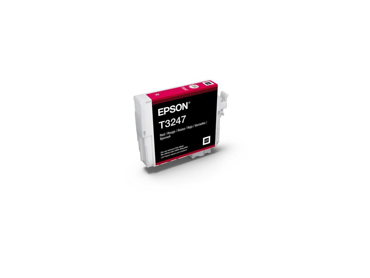 EPSON PRINT T324720 ULTRACHROME HG2 RED INK CARTRIDGE, STANDARD CAPACITY