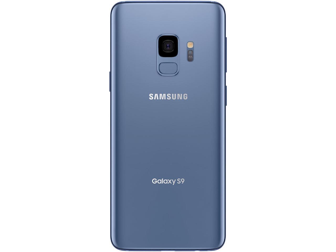 Samsung Galaxy S9 G960U 64GB Unlocked GSM 4G LTE Phone w/ 12MP Camera - Coral Blue