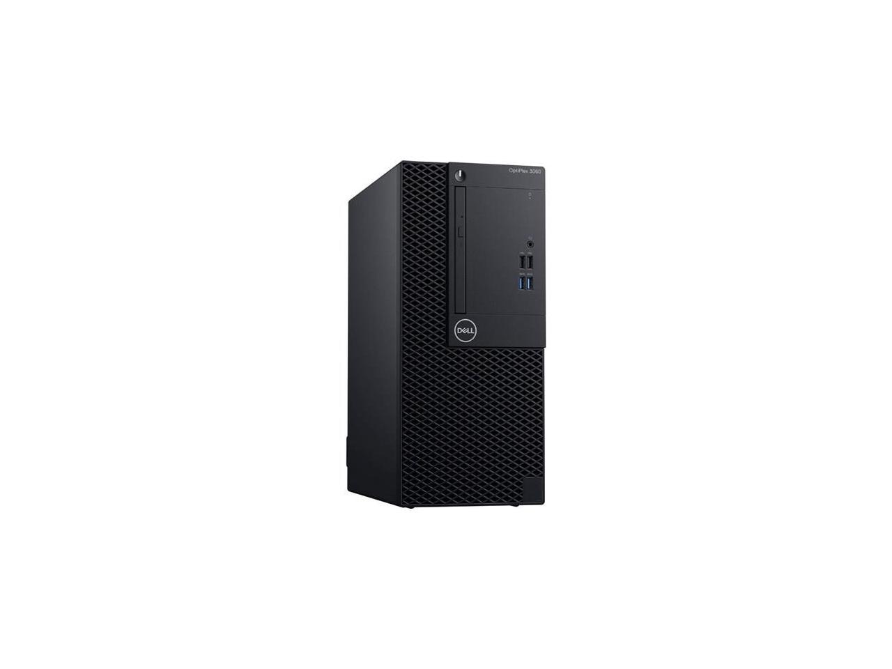 Dell OptiPlex 3000 3060 Desktop Computer - Intel Core i5 (8th Gen) i5-8500 3 GHz - 8 GB DDR4 SDRAM - 1 TB HDD - Windows 10 Pro 64-bit (English/French/Spanish) - Mini-tower