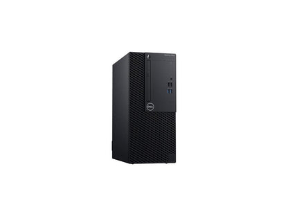 Dell OptiPlex 3000 3060 Desktop Computer - Intel Core i5 (8th Gen) i5-8500 3 GHz - 8 GB DDR4 SDRAM - 1 TB HDD - Windows 10 Pro 64-bit (English/French/Spanish) - Mini-tower