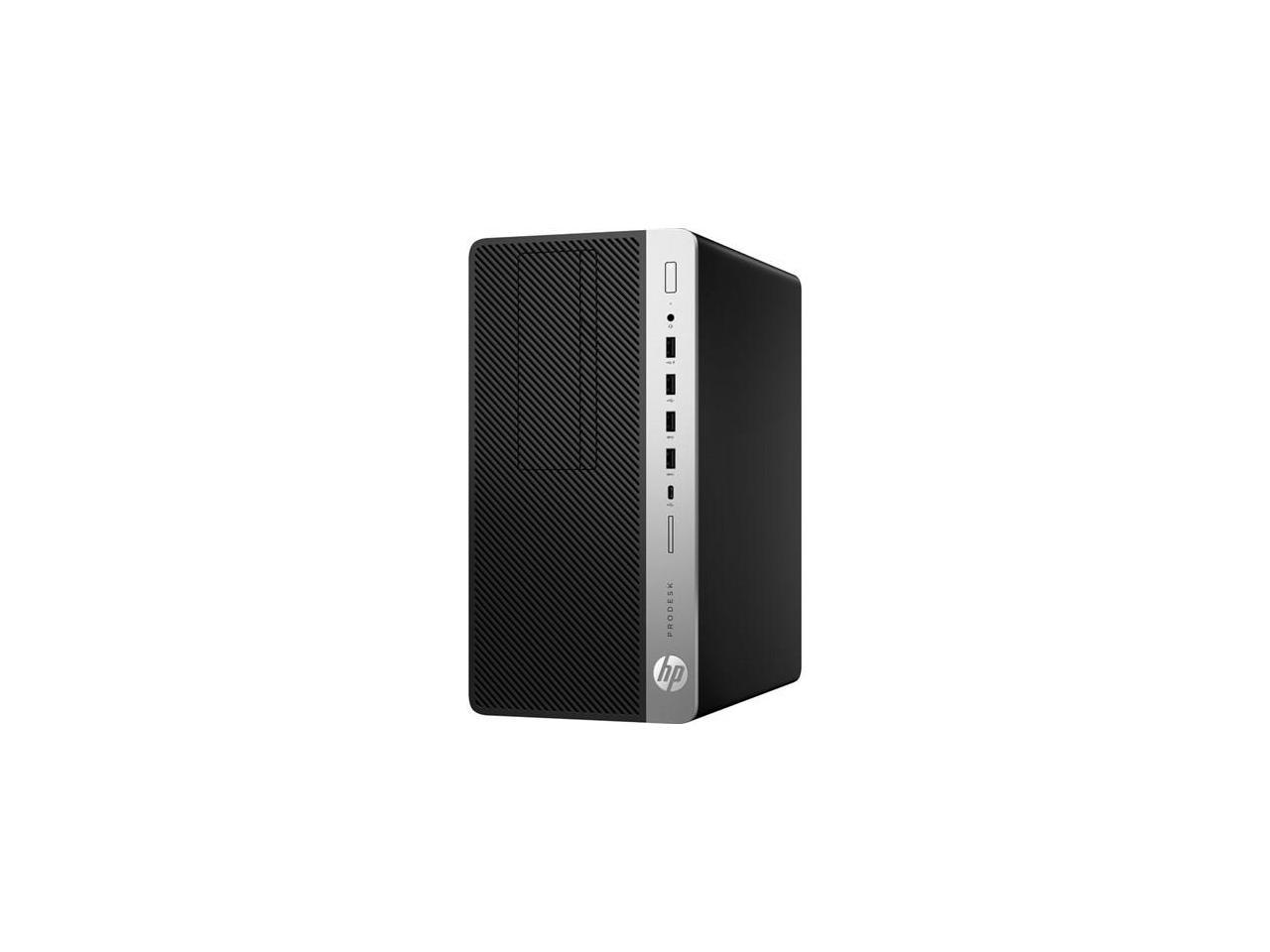 HP Business Desktop ProDesk 600 G4 4HM51UT#ABA Desktop Computer - Intel Core i5 (8th Gen) i5-8500 3.00 GHz - 4 GB DDR4 SDRAM - 500 GB HDD - Windows 10 Pro 64-Bit (English) - Micro Tower