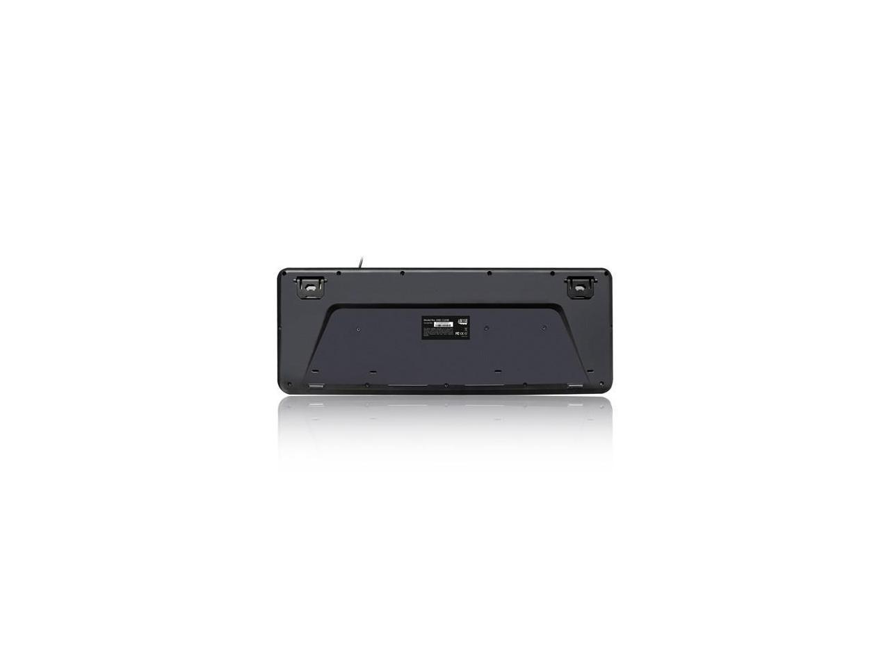 ADESSO AKB-132HB ADESSO DESKTOP MULTIMEDIA USB KEYBOARD WITH BUILTIN 3 PORTS USB HUB CONVENIENT