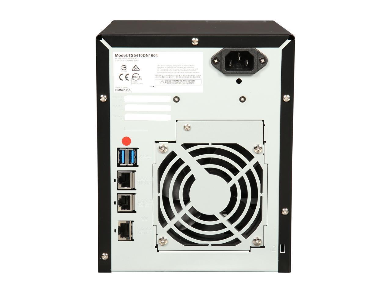 Buffalo TeraStation 5410DN Desktop 16TB NAS Hard Drives Included