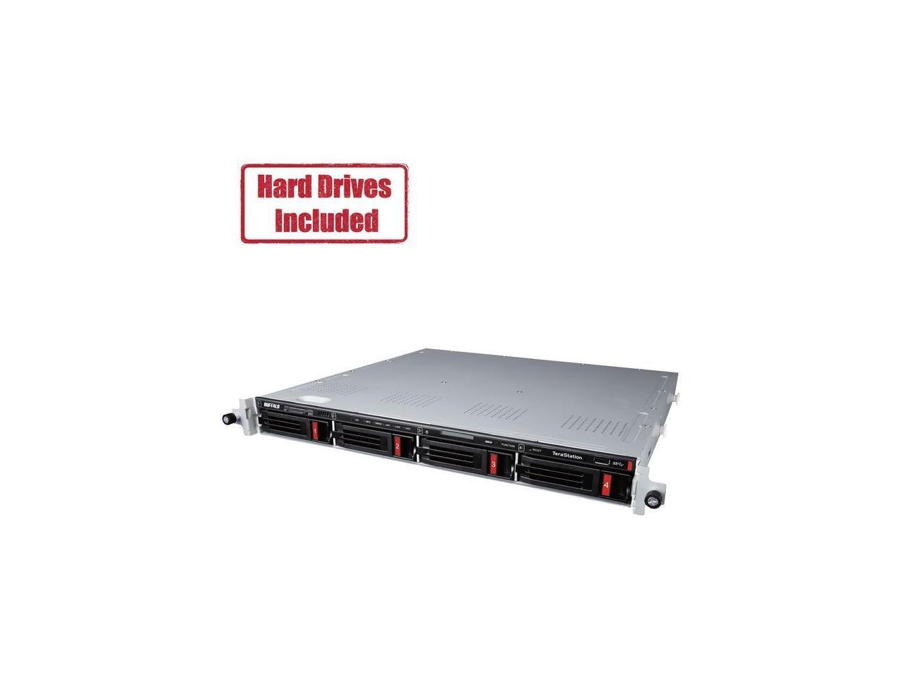 Buffalo TeraStation 5410RN Rackmount 16 TB NAS Hard Drives Included (2 x 8TB)