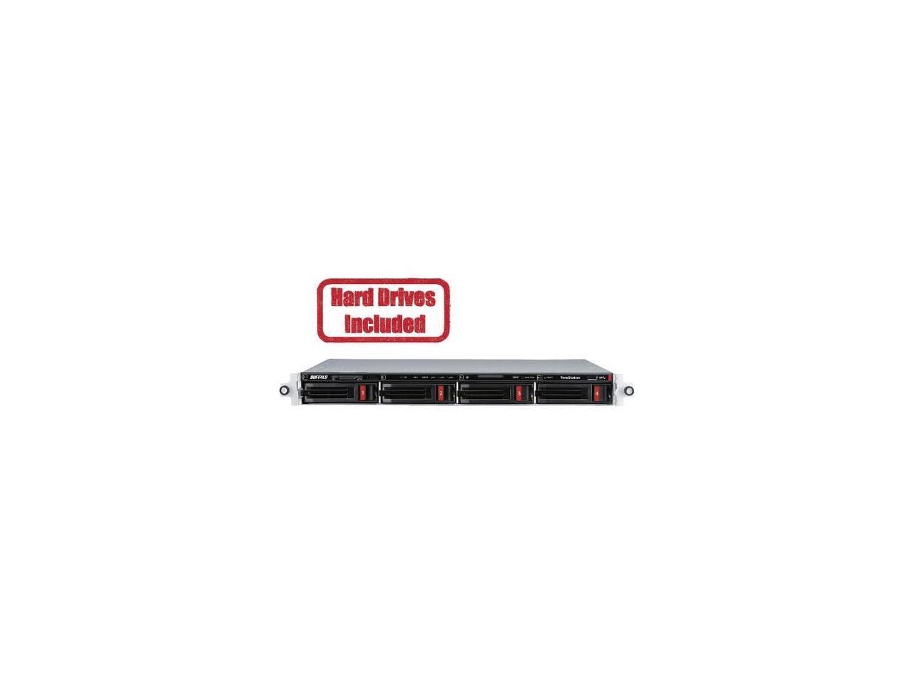 Buffalo TeraStation 5410RN Rackmount 32 TB NAS Hard Drives Included
