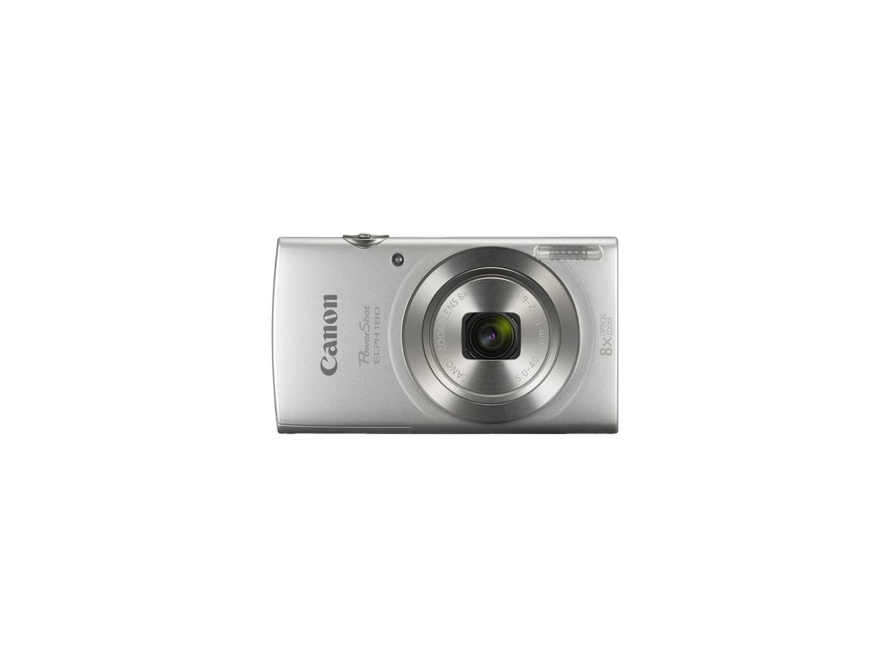 Canon PowerShot 180 20 Megapixel Compact Camera - Silver