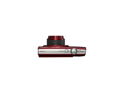 Canon PowerShot 190 IS 20 Megapixel Compact Camera - Red