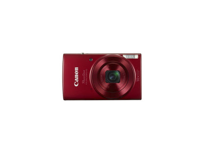 Canon PowerShot 190 IS 20 Megapixel Compact Camera - Red