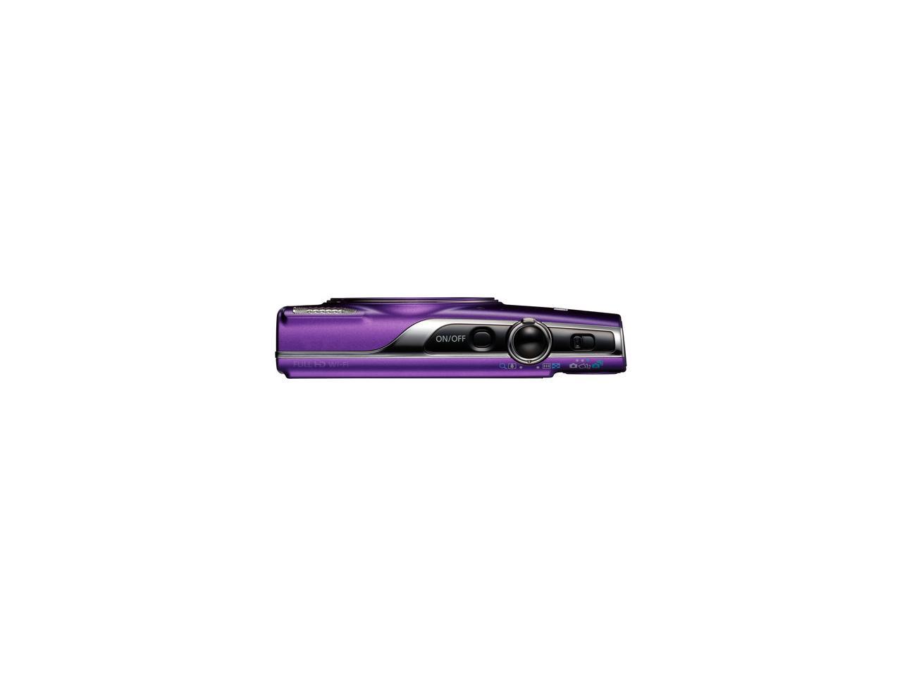 Canon PowerShot 360 HS 20.2 Megapixel Compact Camera - Purple