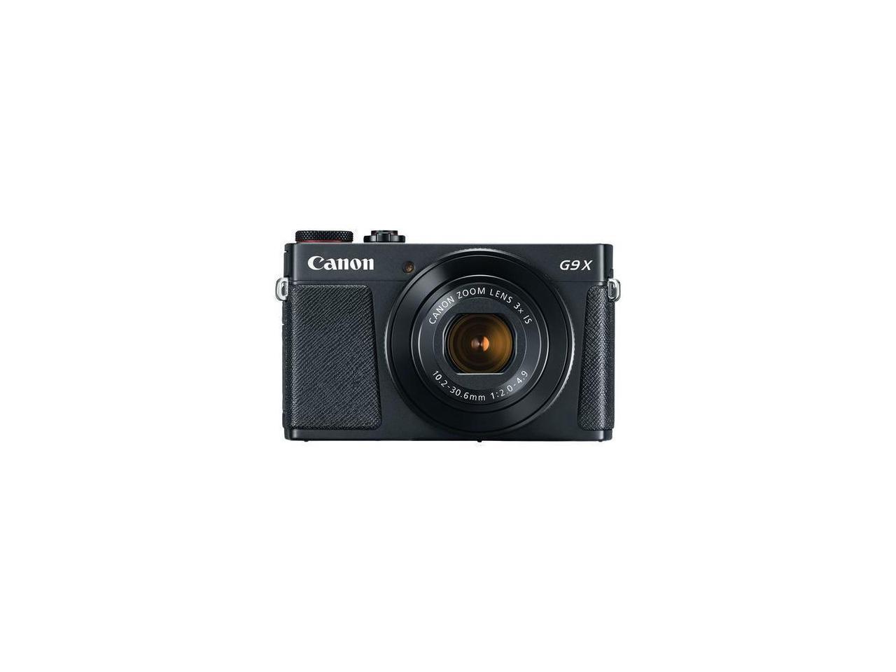 Canon PowerShot G9 X Mark II 20.1 Megapixel Compact Camera - Black