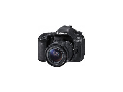 Canon EOS 80D 24.2 Megapixel Digital SLR Camera with Lens - 18 mm - 55 mm