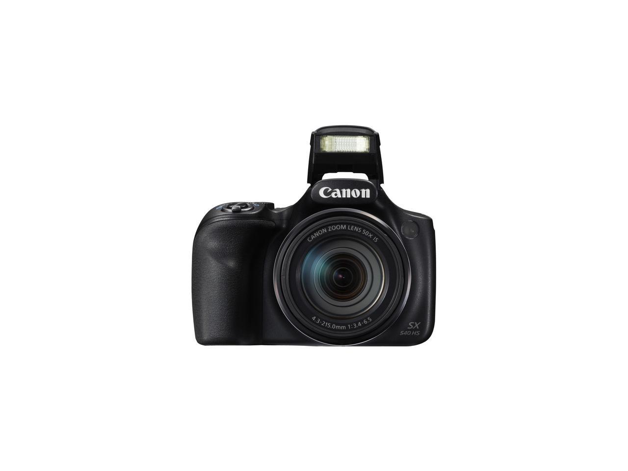 Canon PowerShot SX540 HS 20.3 Megapixel Compact Camera - Black