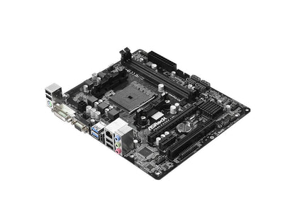 ASRock FM2A68M-HD AMD A68H DDR3-SDRAM MicroATX Motherboard