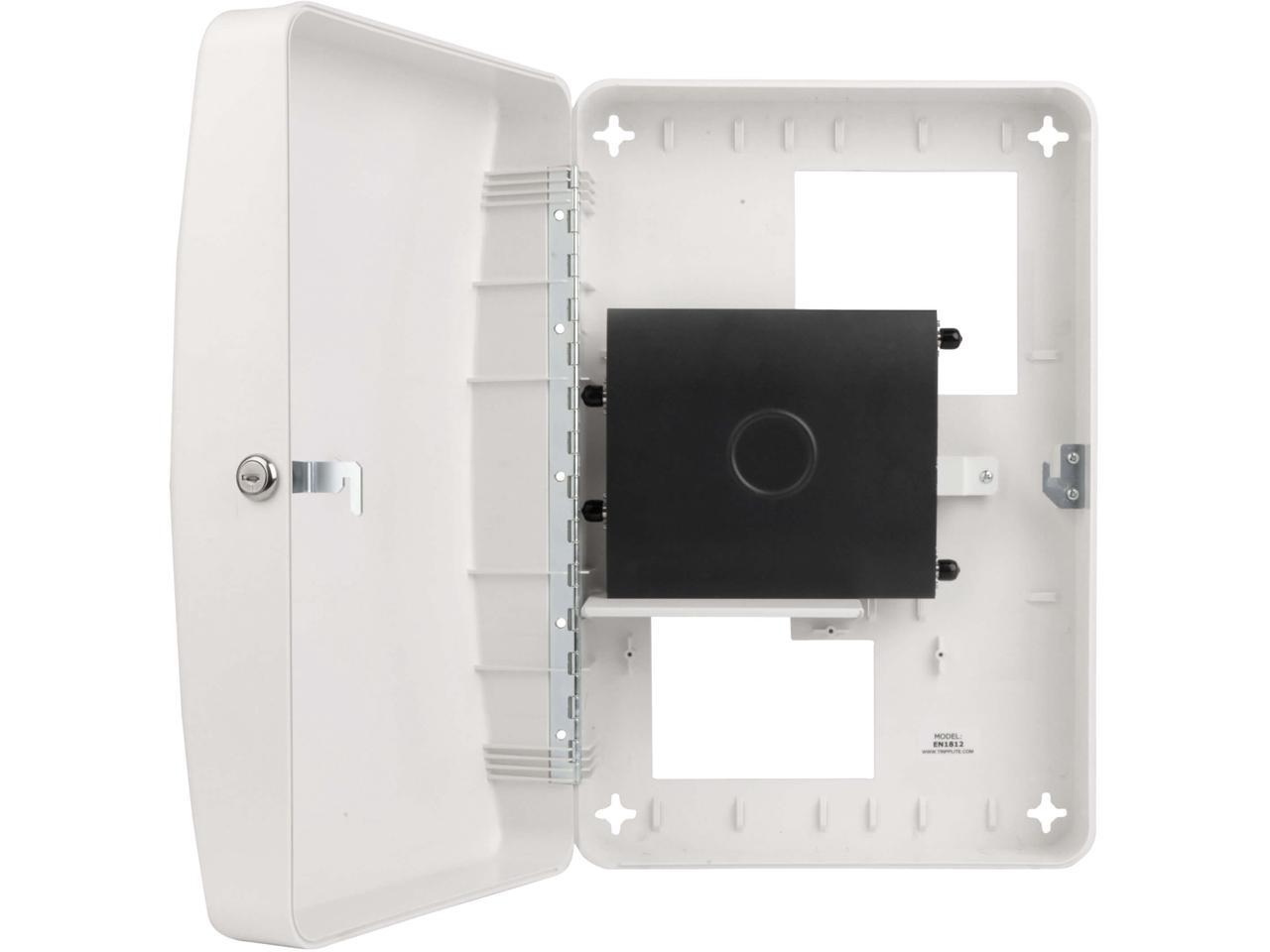 Tripp Lite EN1812 Mounting Box for Wireless Access Point, Router, Modem - White