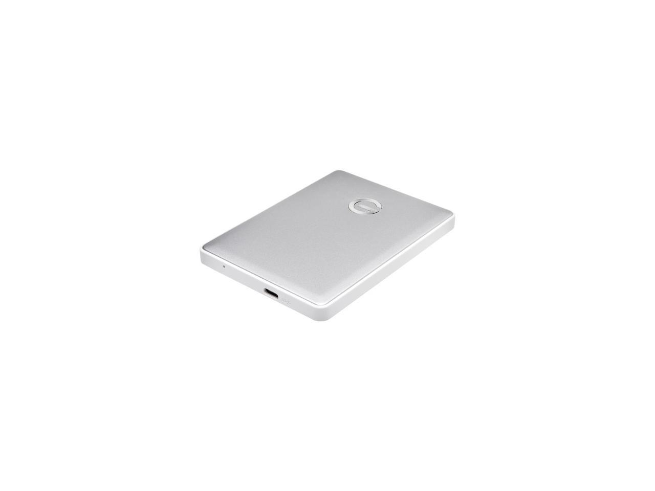 Thermal Grizzly 1TB G-DRIVE Mobile USB-C Portable Drive USB 3.1 Gen 1 Model 0G10264-1 Silver