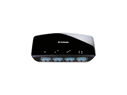 D-Link USB3.0 PORTS 4 Hub Black (DUB-1340/E)