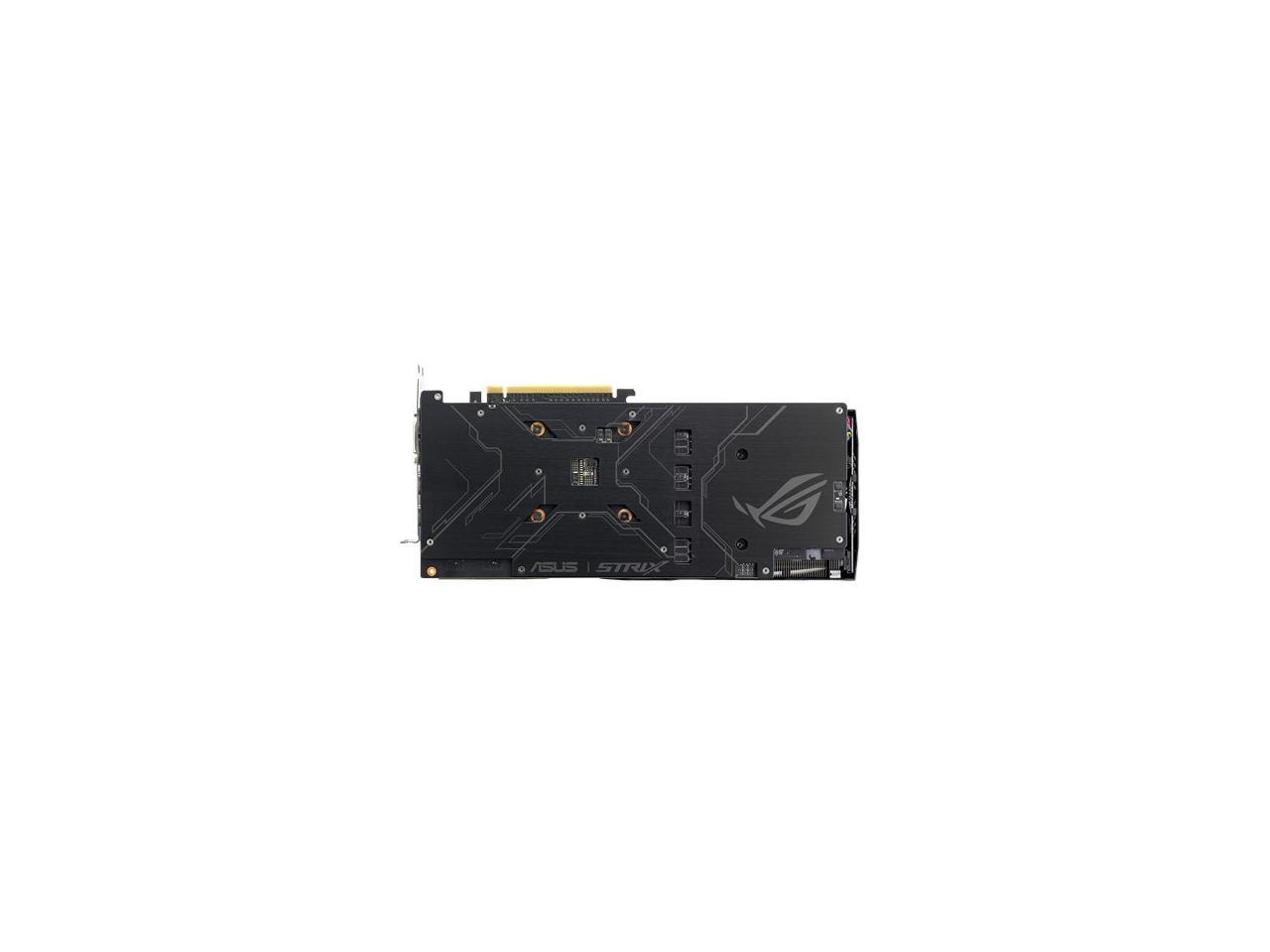 ASUS ROG Strix GeForce GTX 1060 Advanced edition 6GB GDDR5 with Aura Sync RGB Video Card (ROG-STRIX-GTX1060-A6G-GAMING)