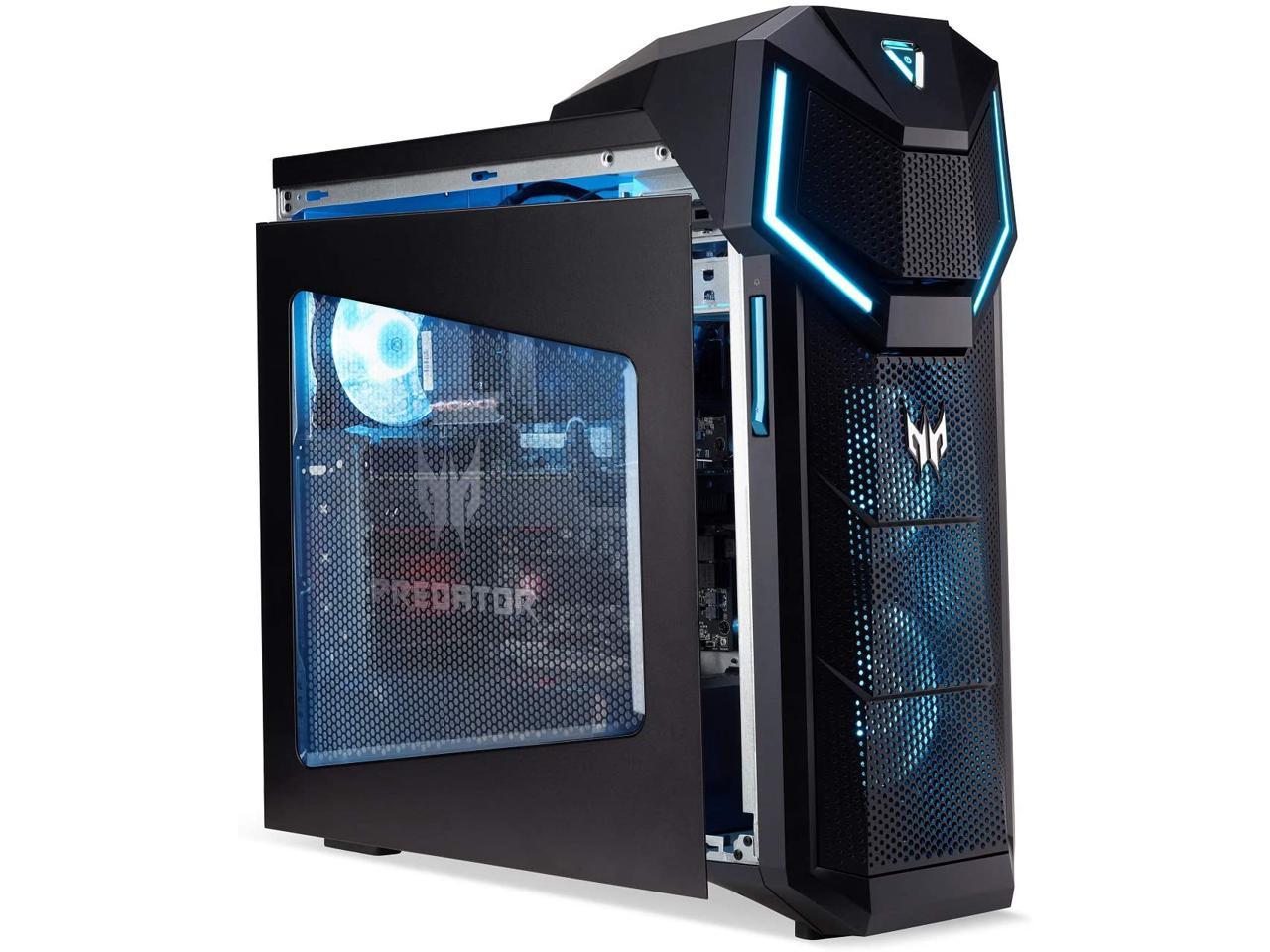 Acer Predator PO5-100 Ryzen7 2700X 16GB RAM 2TB HDD 256GB SSD Windows 10 Home 64-bit Gaming Desktop Computer