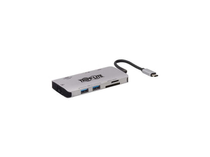Tripp Lite USB C Docking Station 4k USB Hub HDMI SD/Micro SD Gbe Charging
