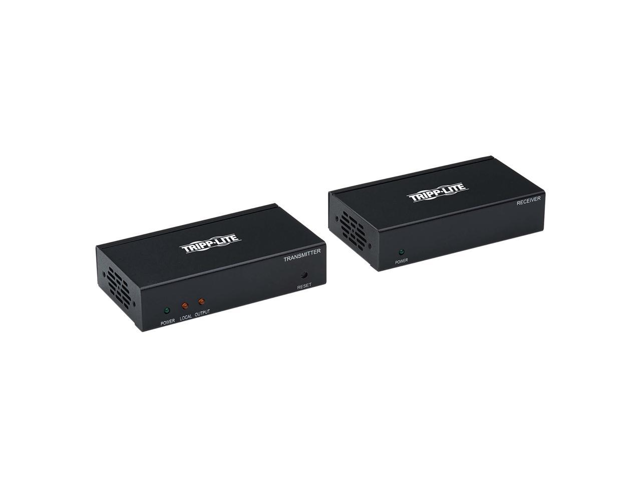 Tripp Lite DisplayPort to HDMI Over Cat6 Extender Kit w/ PoC 4K 125ft TAA