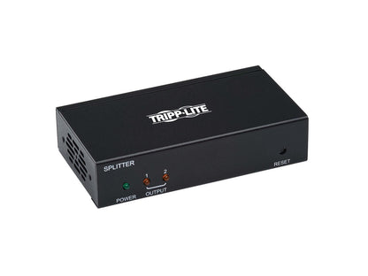 Tripp Lite HDMI Over Cat6 Extender Splitter w/ PoC 2-Port 4K@60Hz