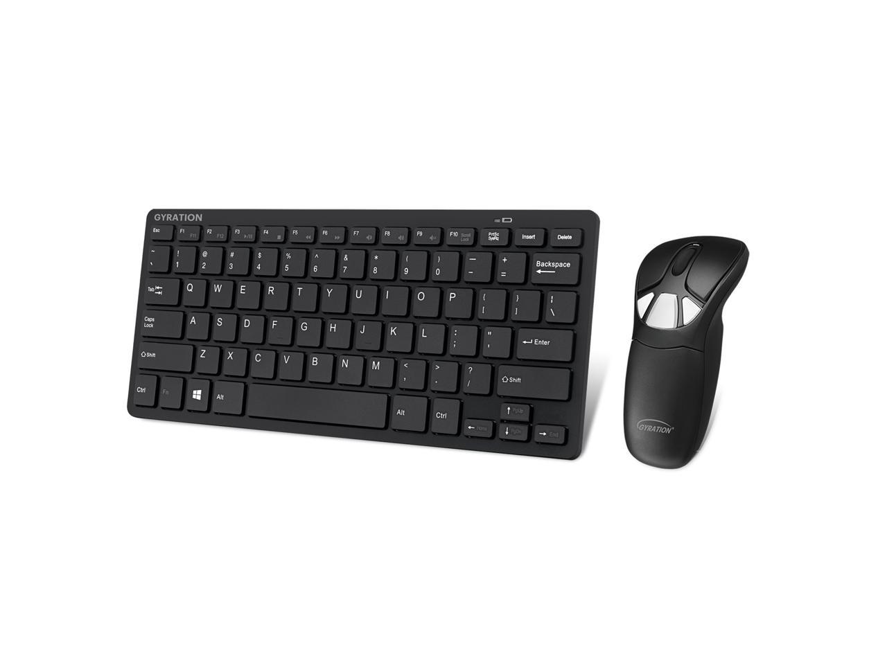 Adesso Gyration Air Mouse GO Plus With Compact Keyboard