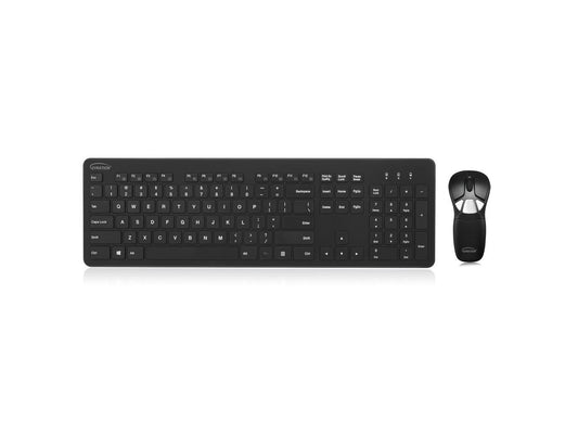 Adesso Gyration Air Mouse GO Plus With Full Size Keyboard