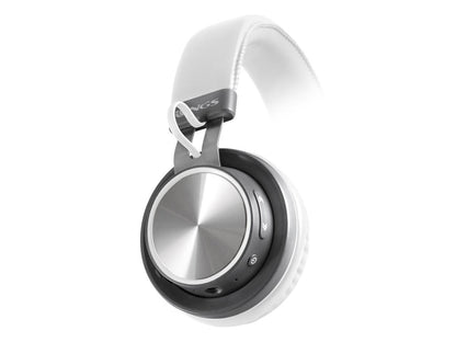 NGS Artica Patrol Wireless BT Stereo Headphones - White