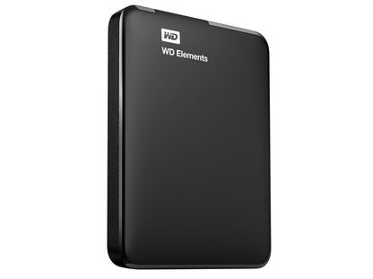 Western Digital Elements 500GB 2.5-inch WDBUZG5000ABK-WESN USB3.0 Portable Hard Drive - Black
