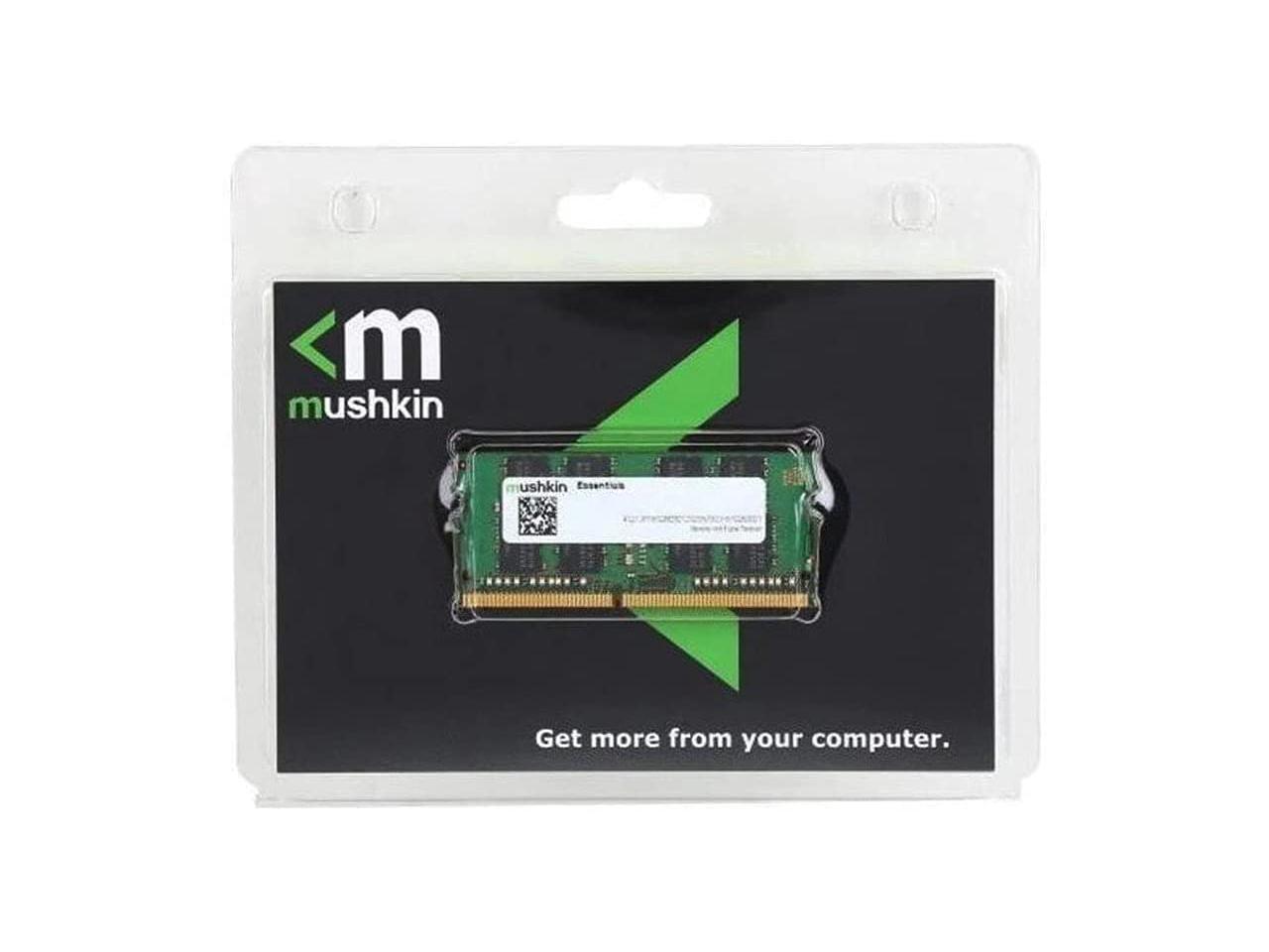 Mushkin 32GB(1X32GB) Essentials DDR4 PC4-3200 3200MHz Laptop Memory Model MES4S320NF32G