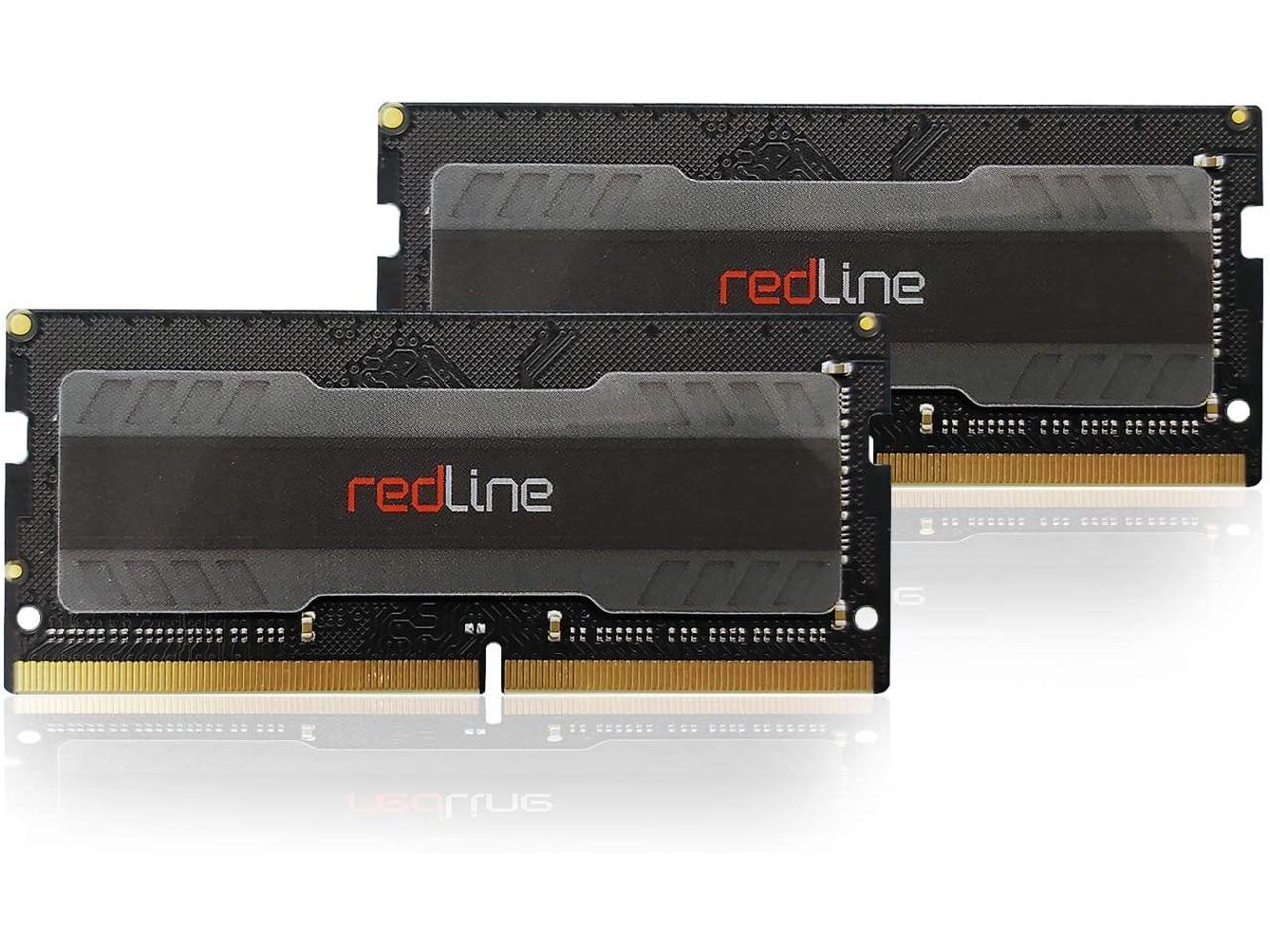 Mushkin 16GB (2x8GB) Redline Notebook – DDR4 (PC4-23400) 2933MHz CL-21 – 260-pin 1.2V RAM – Dual-Channel – Low-Voltage – Gaming Laptop Memory Model MRA4S293MMMF8GX2